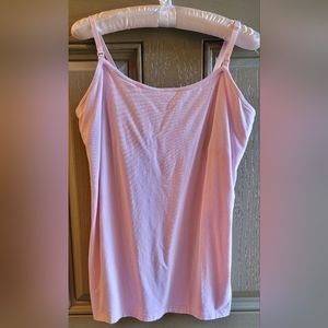 Large Spaghetti Strap Nursing/Maternity Tank